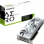 Видеокарта Gigabyte NVIDIA GeForce RTX 5080 GV-N5080AERO OC-16GD 1.0 16ГБ Aero, GDDR7, OC, Ret