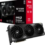 Видеокарта ASUS AMD Radeon RX 9070XT TUF-RX9070XT-O16G-GAMING 16ГБ Gaming, GDDR6, OC, Ret