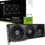 Видеокарта ASUS NVIDIA GeForce RTX 5070TI PROART-RTX5070TI-O16G 16ГБ ProArt, GDDR7, OC, Ret