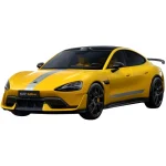 Модель автомобиля уменьшенная Xiaomi SU7 Ultra 1/18 Die-cast Model Car желтый BHR08KQGL