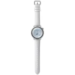 Смарт-часы Xiaomi Watch S4 41mm серебристый с белым кожаным ремешком BHR07VUGL — изображение 3