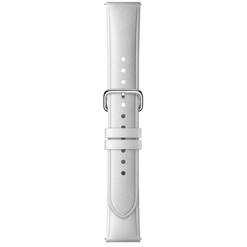 Смарт-часы Xiaomi Watch S4 41mm серебристый с белым кожаным ремешком BHR07VUGL — изображение 4