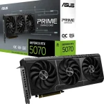 Видеокарта ASUS NVIDIA GeForce RTX 5070 PRIME-RTX5070-O12G 12ГБ PRIME, GDDR7, OC, Ret