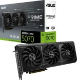 Видеокарта ASUS NVIDIA GeForce RTX 5070 PRIME-RTX5070-O12G 12ГБ PRIME, GDDR7, OC, Ret