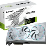 Видеокарта Gigabyte NVIDIA GeForce RTX 5080 GV-N5080AORUSM ICE-16GD 1.0 16ГБ Master Ice, GDDR7, Ret