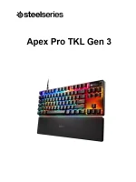 SteelSeries Игровая клавиатура проводная Apex Pro TKL Gen 3, (OmniPoint Black), Русская раскладка, черный