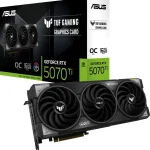 Видеокарта ASUS NVIDIA GeForce RTX 5070TI TUF-RTX5070TI-O16G-GAMING 16ГБ Gaming, GDDR7, OC, Ret