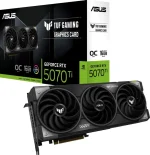 Видеокарта ASUS NVIDIA GeForce RTX 5070TI TUF-RTX5070TI-O16G-GAMING 16ГБ Gaming, GDDR7, OC, Ret