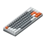 Клавиатура NuPhy Halo65 HE (Magnetic Coral Switch) Eng/Rus