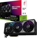 Видеокарта ASUS NVIDIA GeForce RTX 5070TI ROG-STRIX-RTX5070TI-O16G-GAMING 16ГБ Strix, GDDR7, OC, Ret