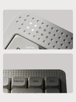 NuPhy Игровая клавиатура беспроводная Node 75, High Profile, Brown Max Switch, Английская/Русская раскладка, белый, кремовый — изображение 6