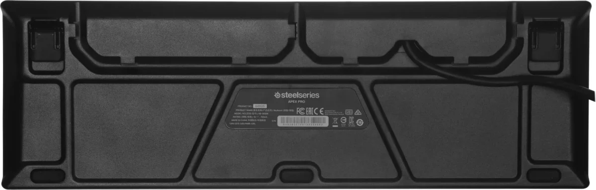 Клавиатура Steelseries Apex Pro механическая черный USB for gamer LED (подставка для запястий) — изображение 2