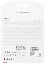 SSD накопитель Kingston KC3000 SKC3000D/2048G 2ТБ, M.2 2280, PCIe 4.0 x4, NVMe, M.2 — изображение 2