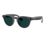 Умные очки Ray-Ban Headliner Gen 2 Shiny Asteroid Grey, Clear/Emerald Transitions, (50-23-150mm)