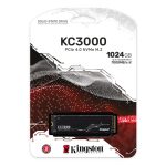 SSD накопитель Kingston KC3000 SKC3000S/1024G 1ТБ, M.2 2280, PCIe 4.0 x4, NVMe, M.2