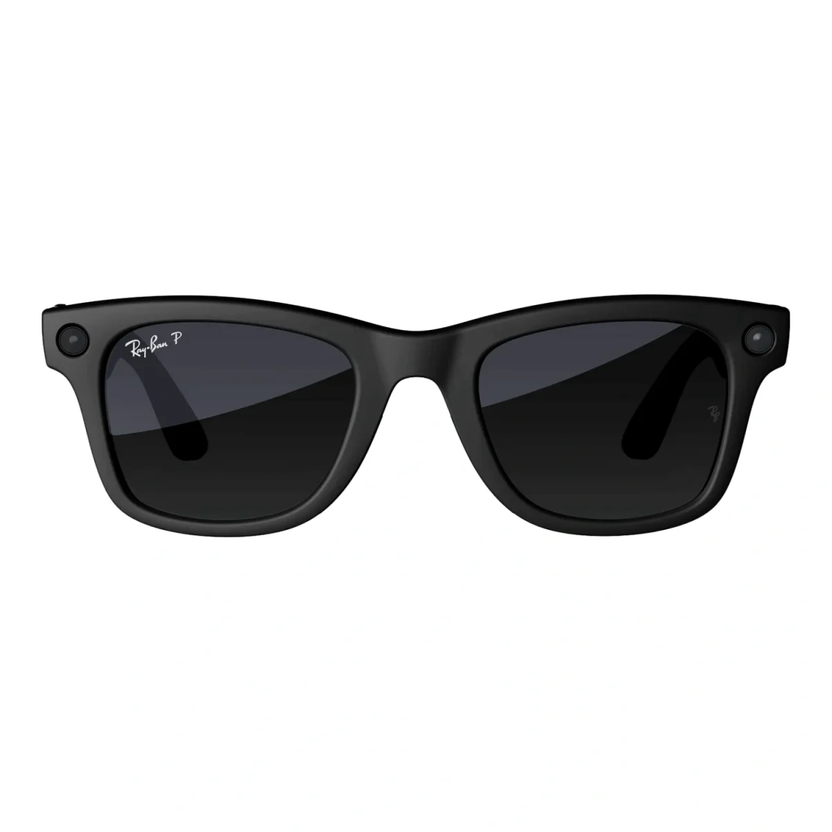 Умные очки Ray-Ban Wayfarer Matte Black, Gradient Graphite Polarized, (53-22-155mm) — изображение 2