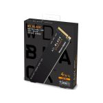SSD накопитель WD Black SN850X WDS400T2X0E 4ТБ, M.2 2280, PCIe 4.0 x4, NVMe, M.2