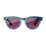 Умные очки Ray-Ban Headliner Shiny Jeans, Dusty Red Polarized, (50-23-150mm) — изображение 2