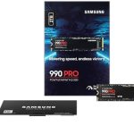 SSD накопитель Samsung 990 Pro MZ-V9P2T0CW 2ТБ, M.2 2280, PCIe 4.0 x4, NVMe, M.2