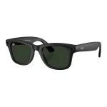 Умные очки Ray-Ban Wayfarer Matte Black, Clear/Graphite Green Transitions, (50-22-150mm)