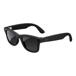 Умные очки Ray-Ban Wayfarer Matte Black, Gradient Graphite Polarized, (53-22-155mm)