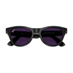 Умные очки Ray-Ban Skyler Shiny Black, Clear/Amethyst Transitions, (52-20-150mm) — изображение 3
