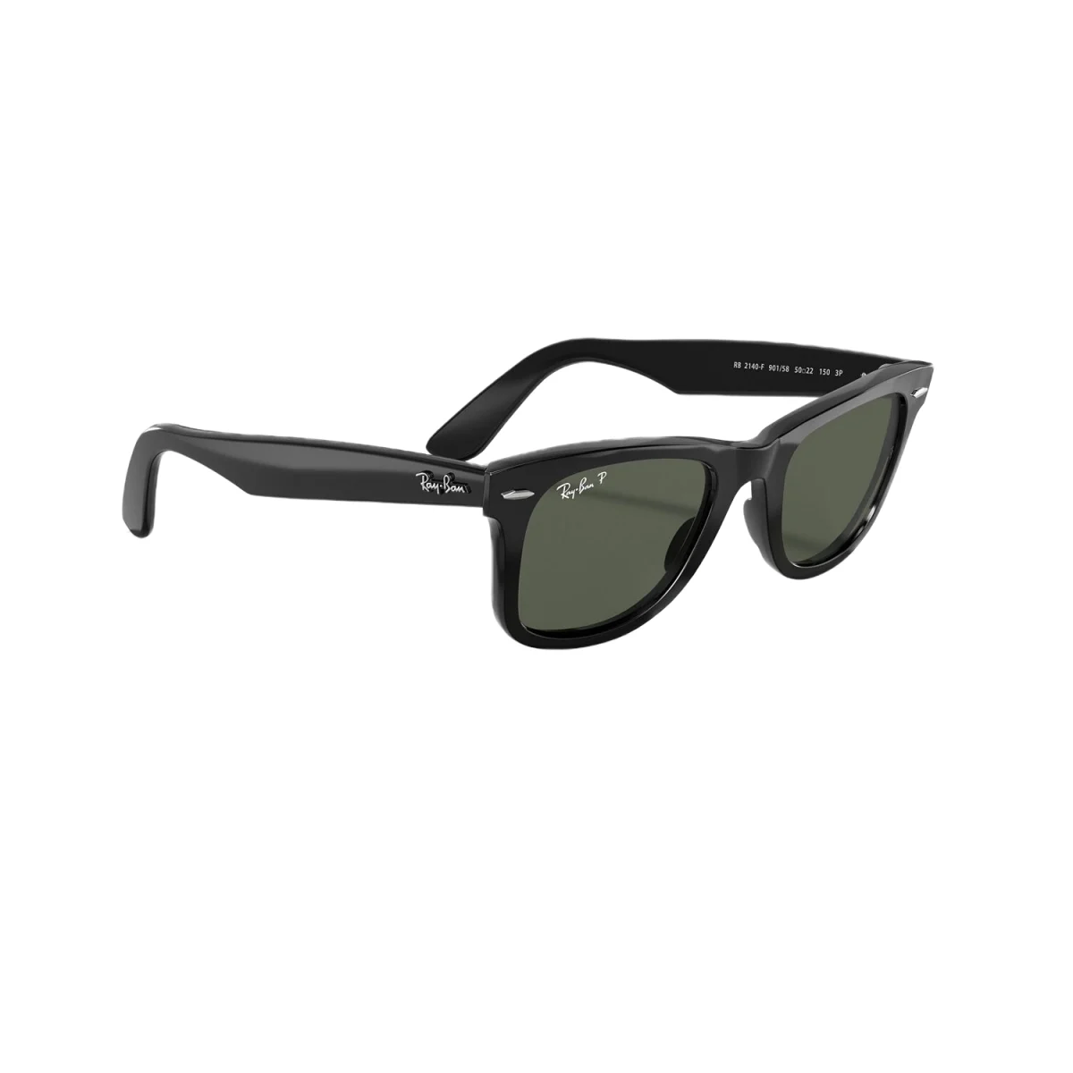 Умные очки Ray-Ban Wayfarer Matte Black, Clear/Graphite Green Transitions, (50-22-150mm) — изображение 3